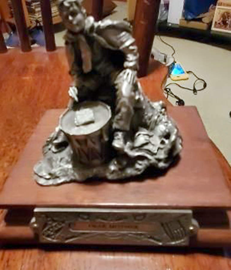 American Civil War Dear Mother - Boxed by Chilmark Pewter-1