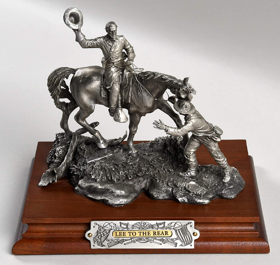 American Civil War Lee To The Rear - Boxed by Chilmark Pewter-1