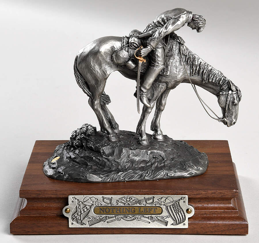 American Civil War Nothing Left - No Box 42 by Chilmark Pewter-1