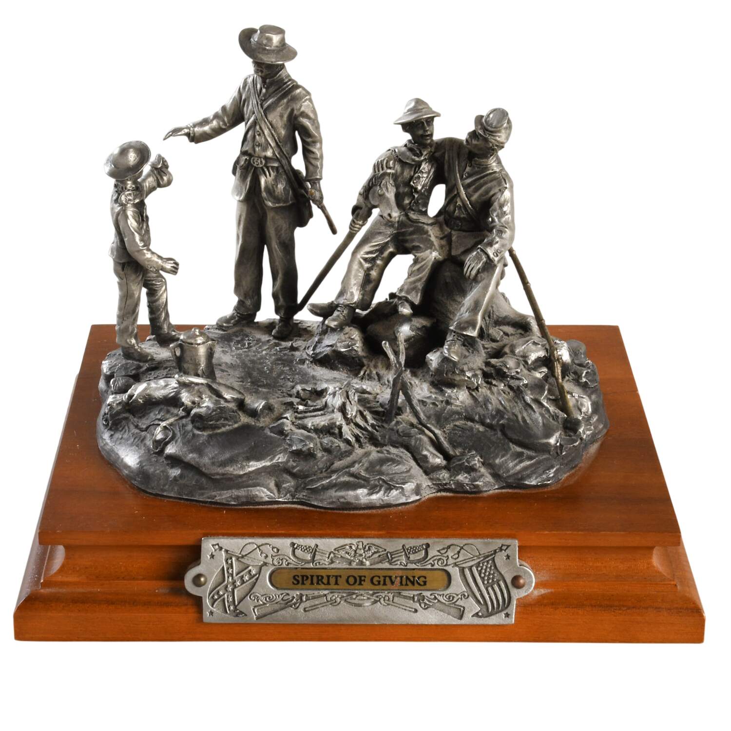American Civil War Spirit Of Giving - No Box by Chilmark Pewter-1