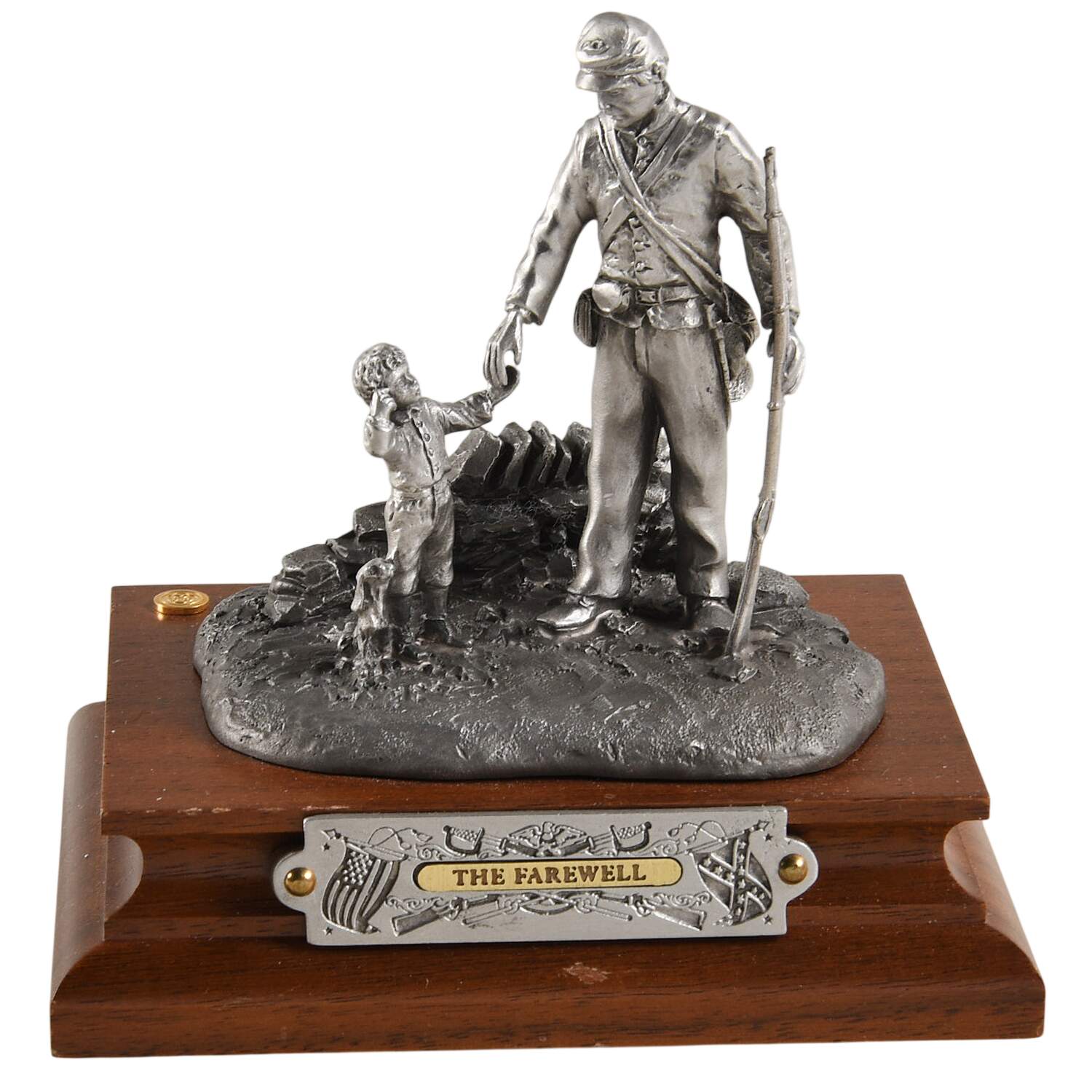 American Civil War The Farewell - Boxed by Chilmark Pewter-1