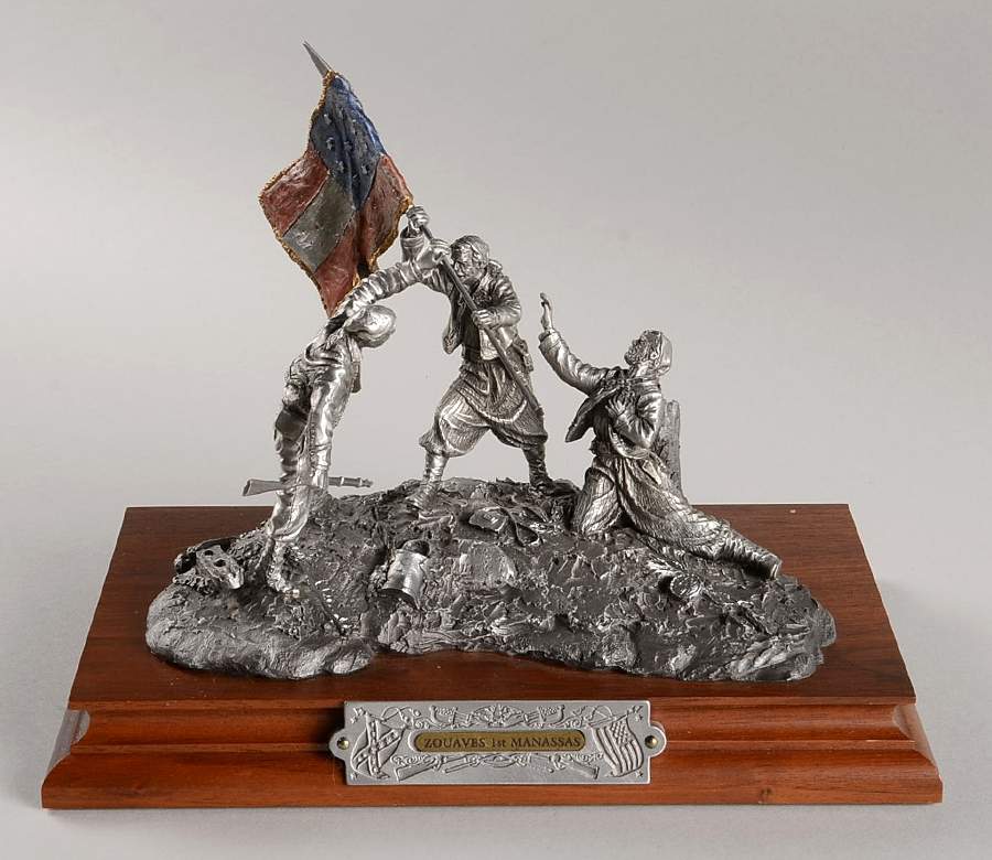 American Civil War Zouaves 1st Manassas - Boxed by Chilmark Pewter-1
