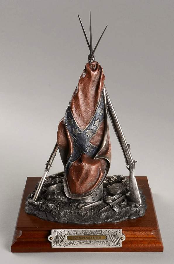 American Civil War Confederate Pride - Boxed by Chilmark Pewter-1