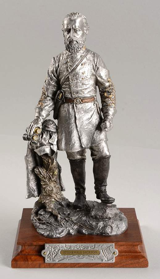 American Civil War Stonewall Jackson - No Box by Chilmark Pewter-1