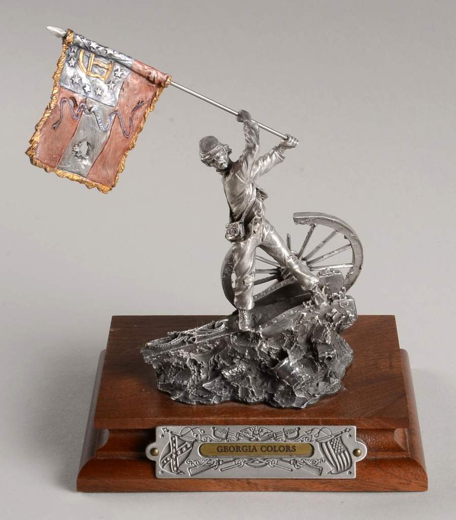 American Civil War Georgia Colors - No Box by Chilmark Pewter-1