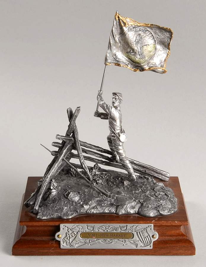 American Civil War Vmi New Market - Boxed by Chilmark Pewter-1