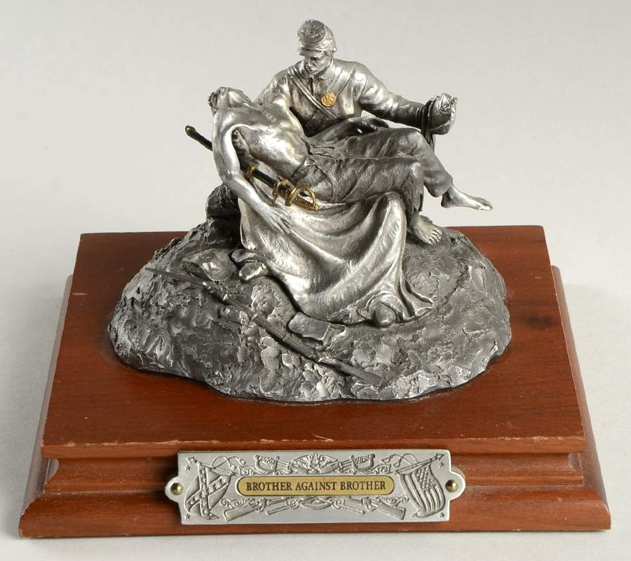 American Civil War Brother Against Brother - No Box by Chilmark Pewter-1