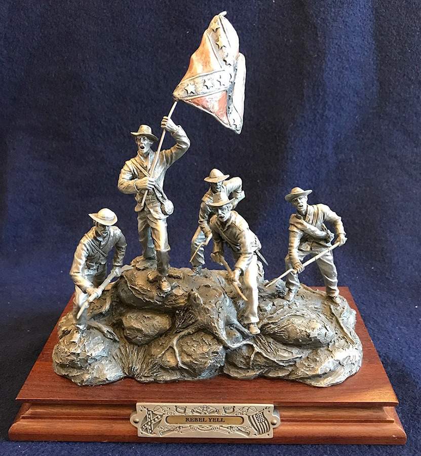 American Civil War Rebel Yell - No Box by Chilmark Pewter-1