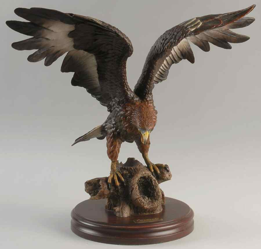Jose Luis de Casasola Figurines Golden Eagle - With Box by Jose Luis de Casasola-1