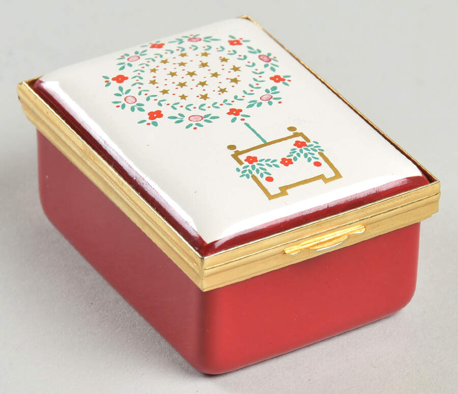 Cartier Enameled Christmas Boxes Christmas 1983 - With Box Bx1983 by Cartier-1