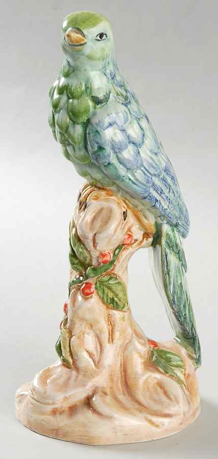 Chelsea House Figurines Green Bird - No Box by Chelsea House-1