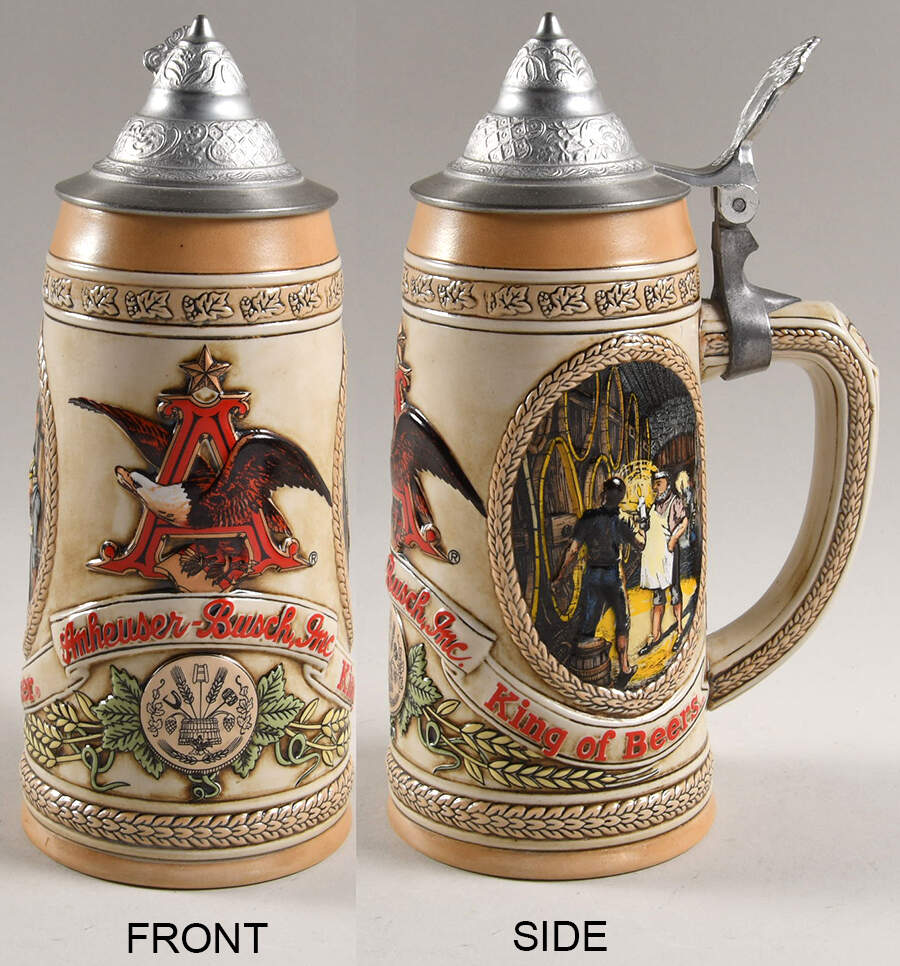 German-Style Beer Steins King Of Beers - No Box by Ceramarte-1