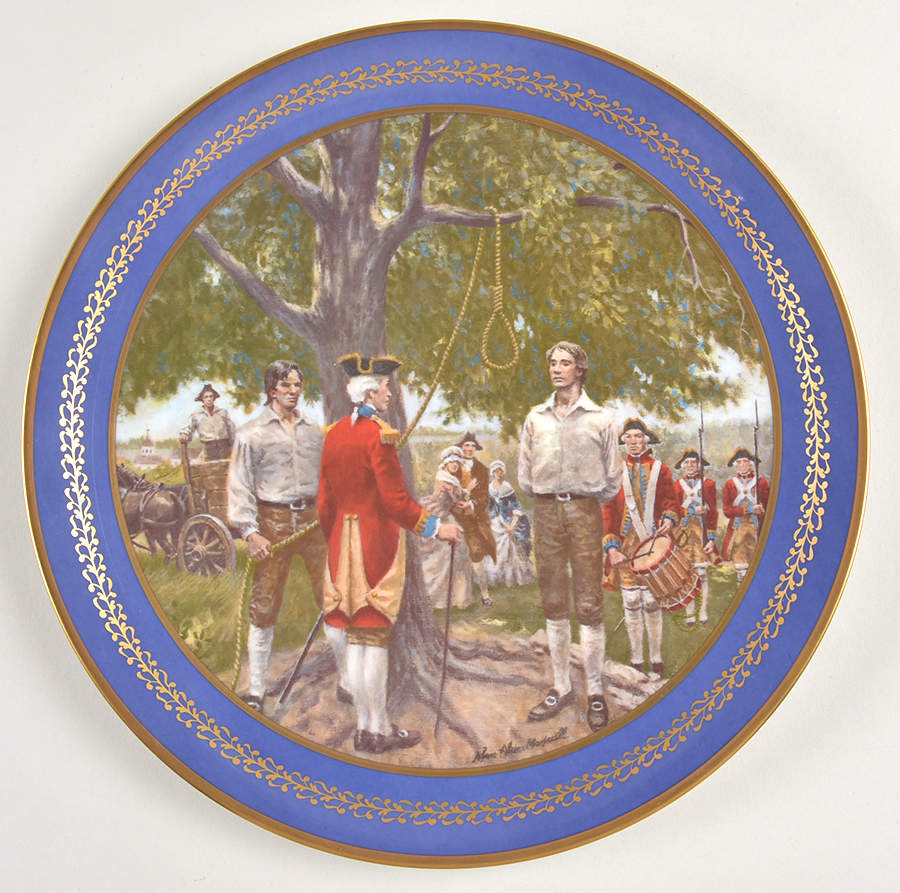Daughters of the American Revolution Nathan Hale 1756-1776 - No Box by Castleton (USA)-1