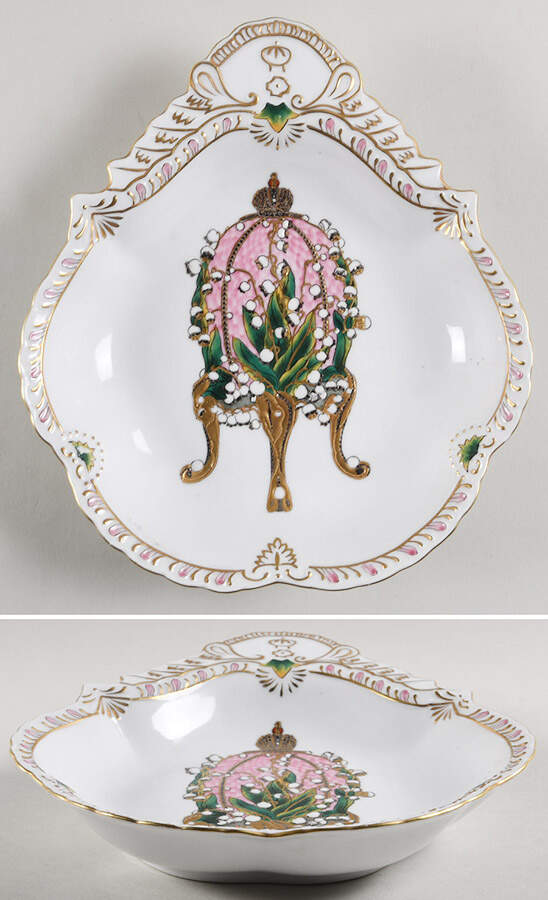 The Forbes Collection Handled Bowl - Egg Center - No Box by Chelsea House-1