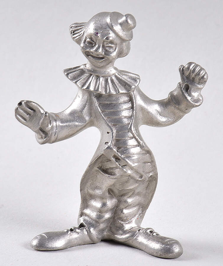 C. A. T. Design Pewter Figurines Clown-Arms Stretched - No Box by C. A. T. Designs-1