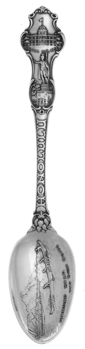 Souvenir Spoons (Sterling) Honolulu - No Box by H. Culman-1