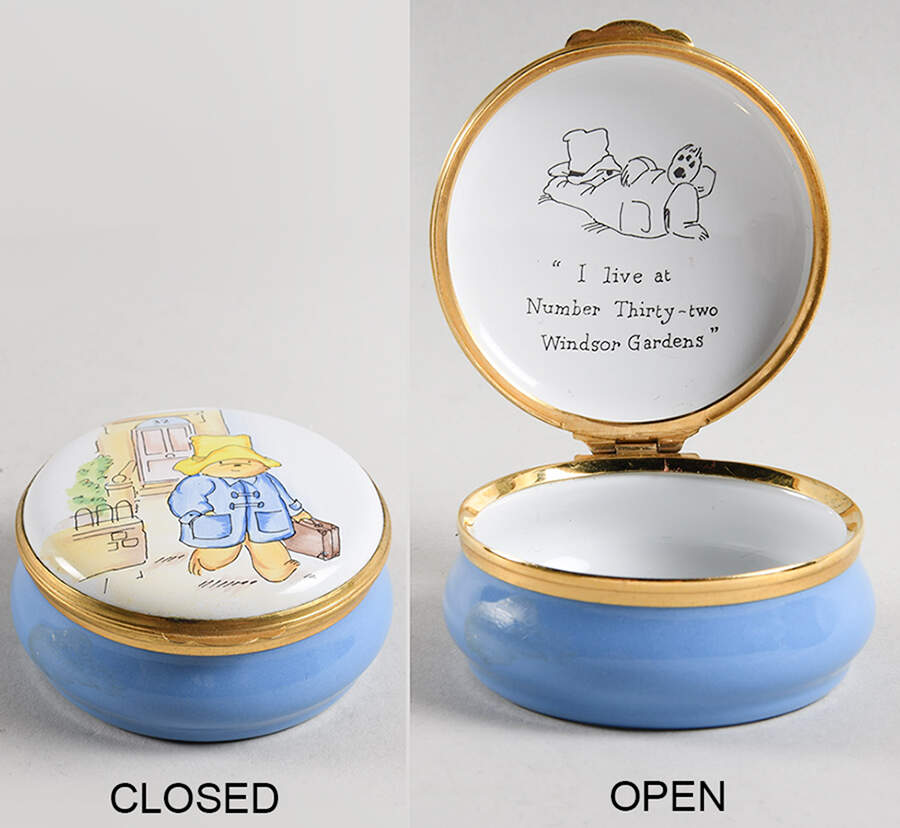 Paddington Bear Leaving His Home - Blue - With Box by Crummles & Co-1
