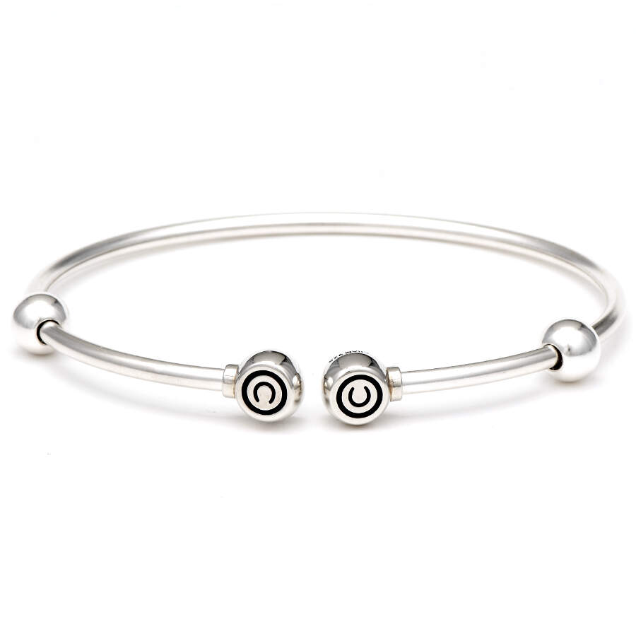 Sterling Bracelets Solid Bangle Medium - Boxed by Chamilia-1