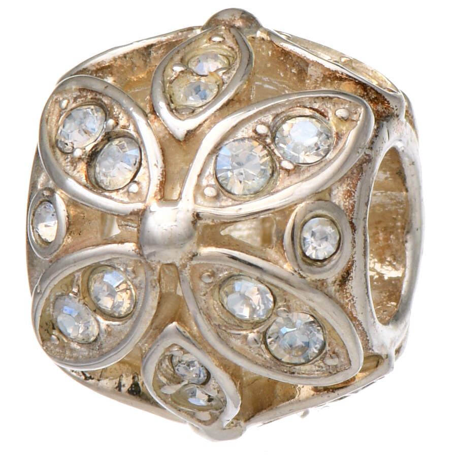 Swarovski Collection Beads Floral Color Accent - Moonlight - No Box by Chamilia-1