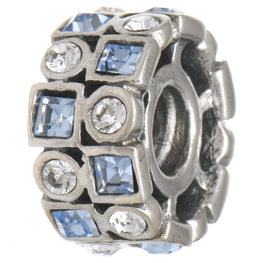 Swarovski Collection Beads Stepping Stones - Periwinkle - No Box by Chamilia-1