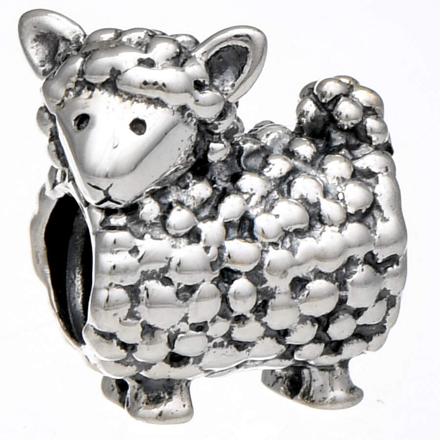 Sterling & Enamel Charms Lamb - No Box by Chamilia-1