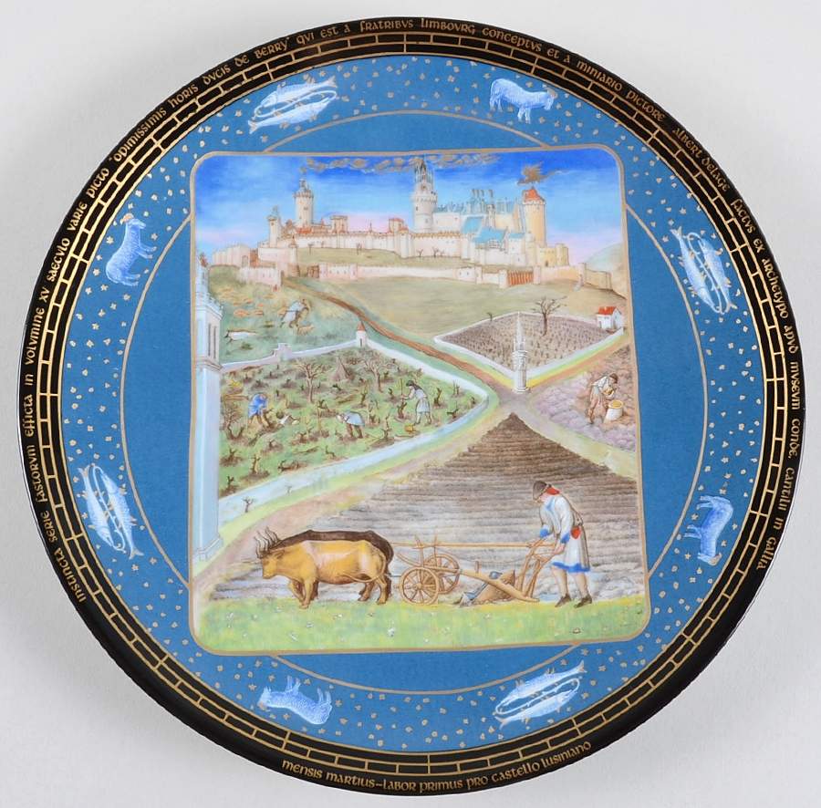 Tres Riches Heures Mars-March - No Box by D'Arceau Limoges-1