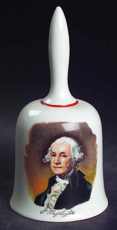 Bicentennial Bell George Washington - No Box by Danbury Mint-1
