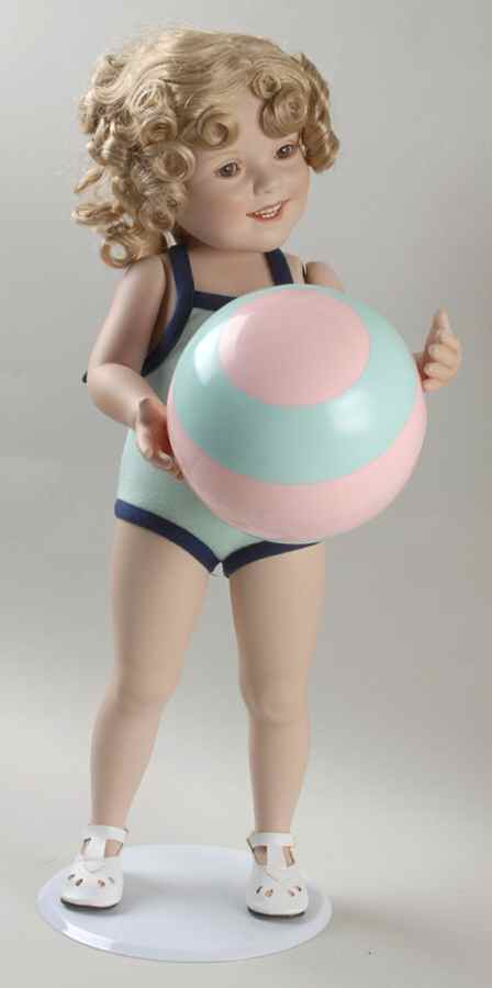 Shirley Temple Toddler Bathing Beauty - No Box by Danbury Mint-1