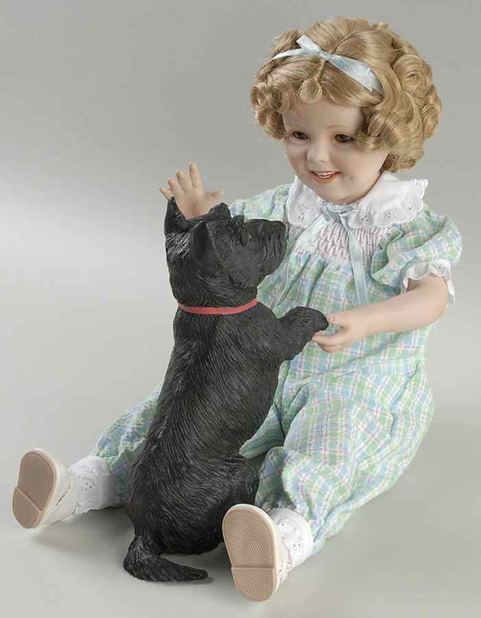 Shirley Temple Toddler My Friend Corky - Boxed by Danbury Mint-1