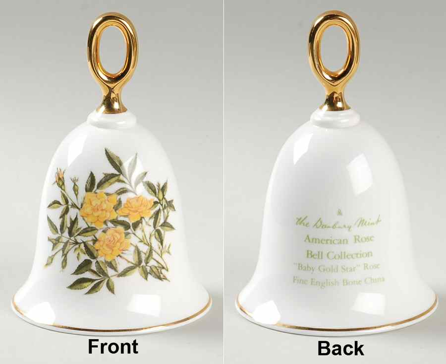 American Rose Baby Gold Star Rose - No Box by Danbury Mint-1