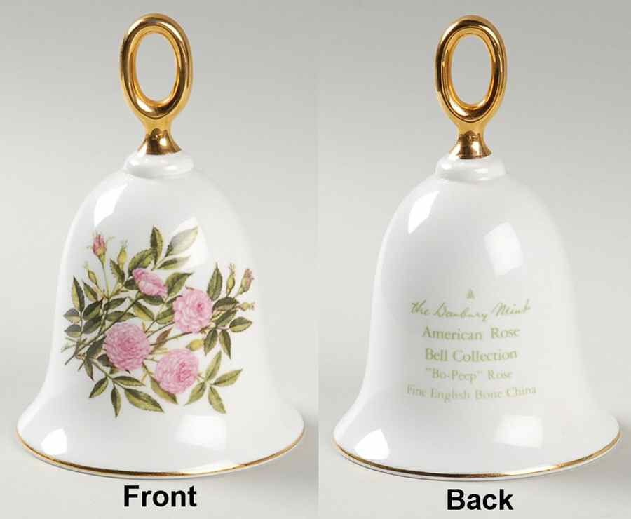 American Rose Bo Peep Rose - No Box by Danbury Mint-1