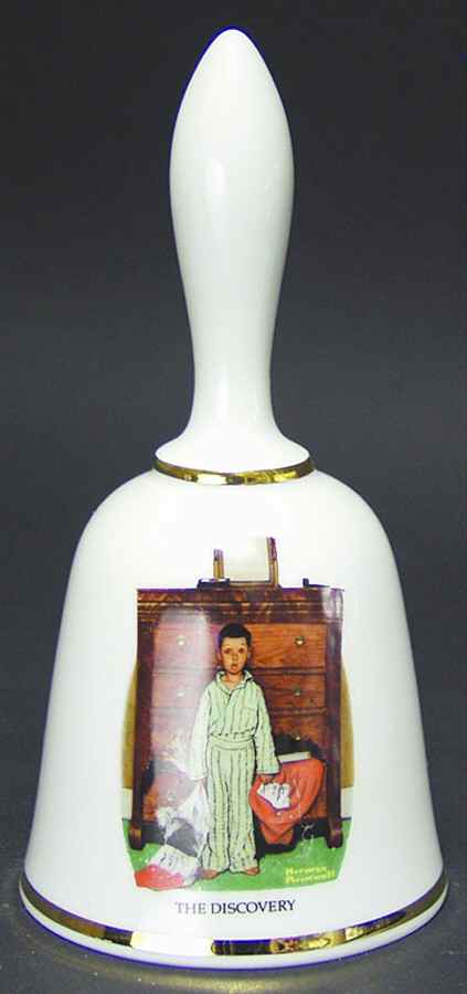 Norman Rockwell Bell The Discovery - No Box by Danbury Mint-1
