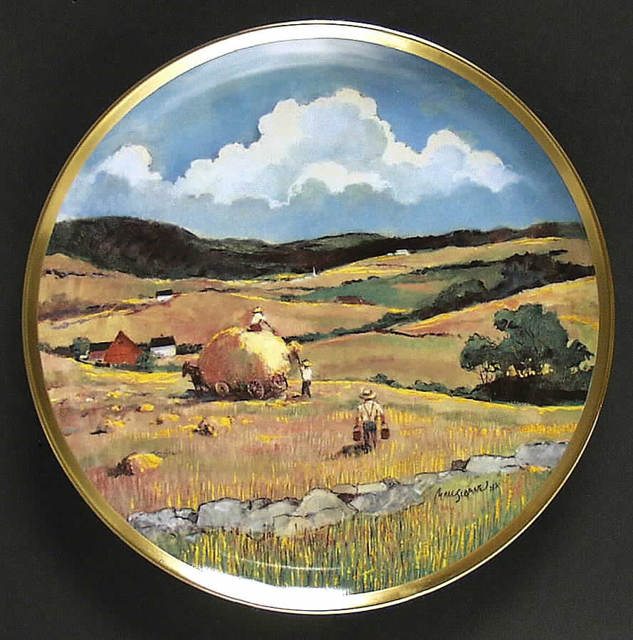 American Countryside Hayfield - No Box by Danbury Mint-1