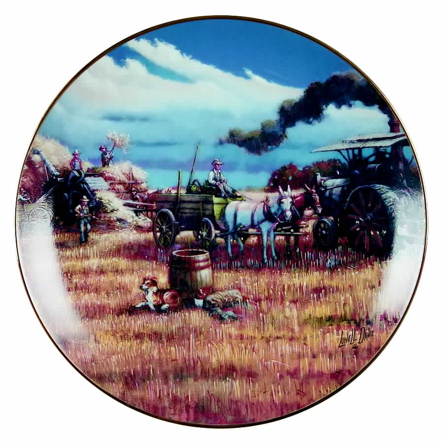 American Farm Hard Days Work - No Box by Danbury Mint-1