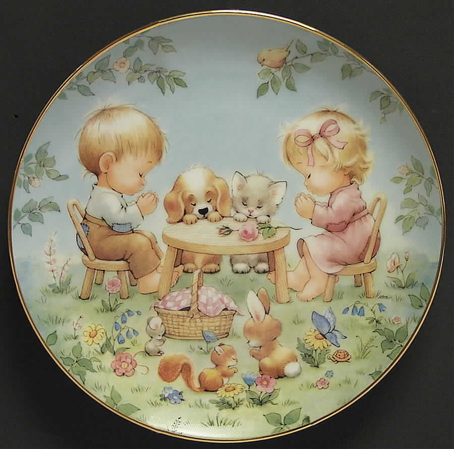 Blessed Are Ye Life's Little Blessings - No Box by Danbury Mint-1