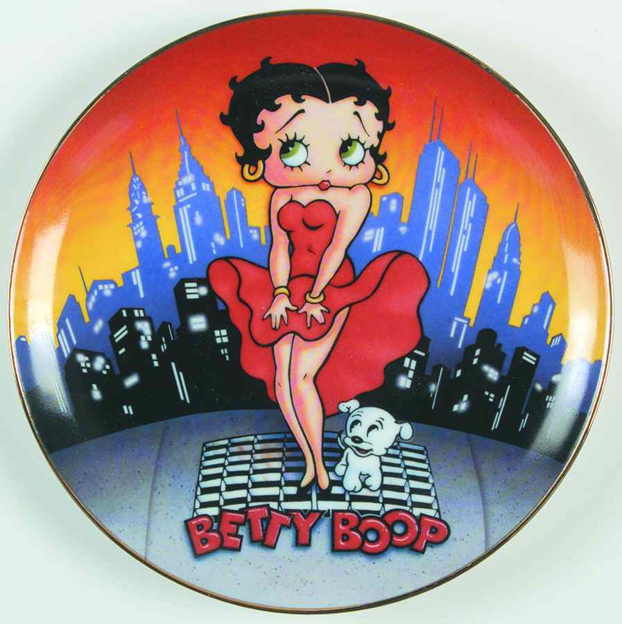 Betty Boop America's Sweetheart Toast Of The Town - No Box by Danbury Mint-1