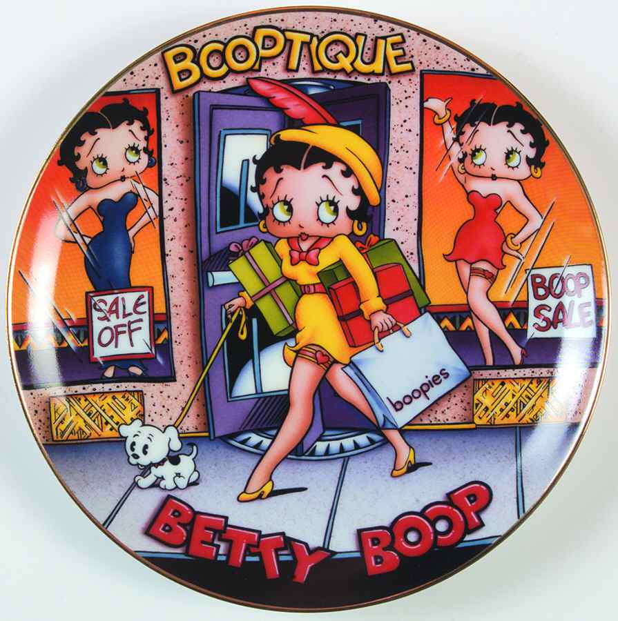 Betty Boop America's Sweetheart Shop Till You Drop - No Box by Danbury Mint-1
