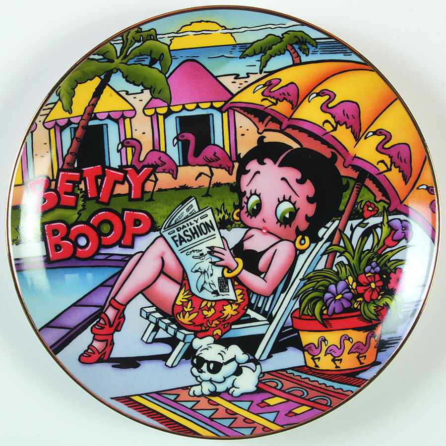 Betty Boop America's Sweetheart Bathing Beauty - No Box by Danbury Mint-1