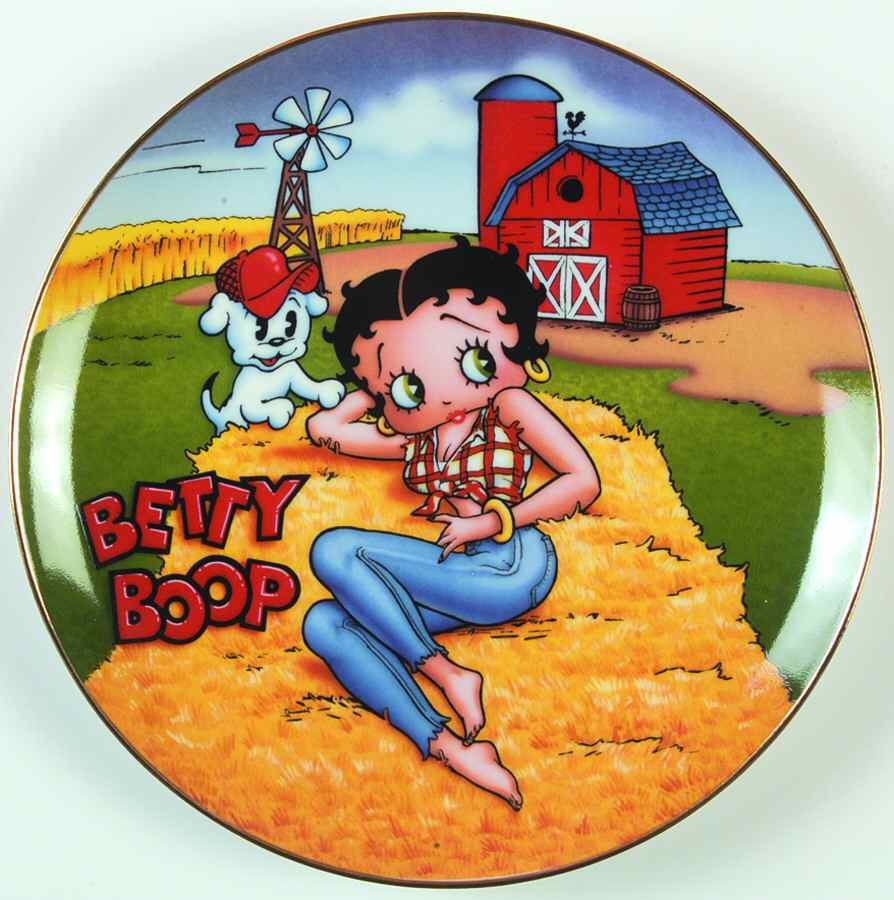 Betty Boop America's Sweetheart Barnyard Beauty - No Box by Danbury Mint-1