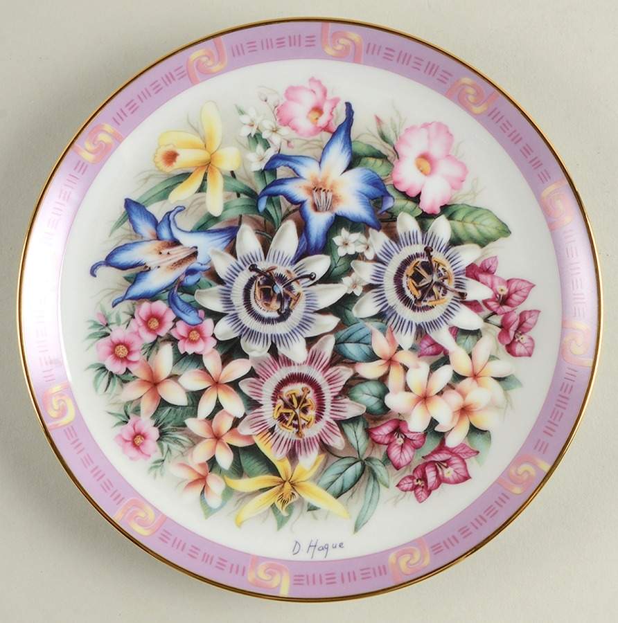 Bouquets of the World Flowers Of Brazil - No Box by Danbury Mint-1