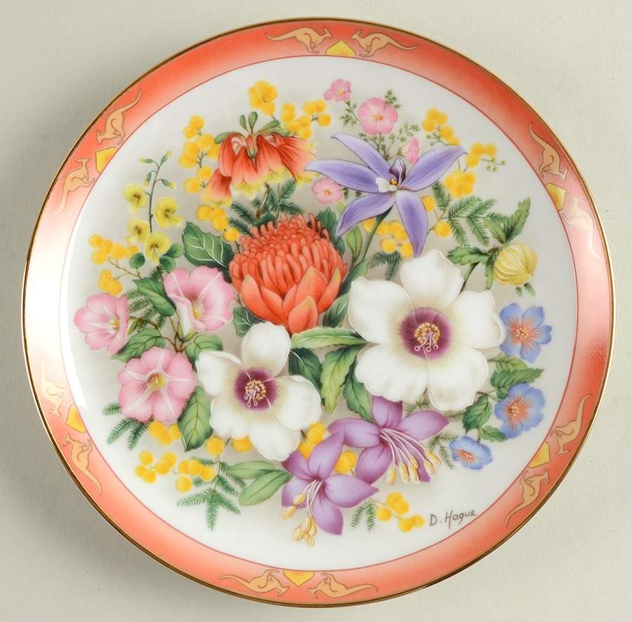 Bouquets of the World Flowers Of Australia - No Box by Danbury Mint-1