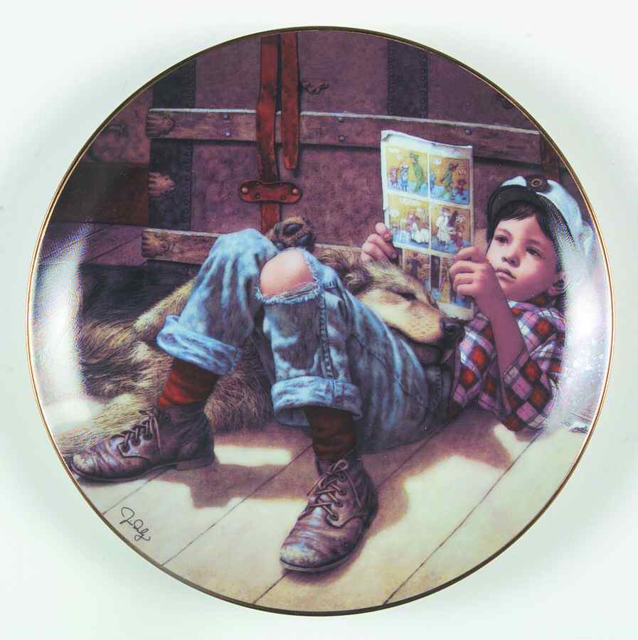 Boys Will Be Boys Favorite Reader - No Box by Danbury Mint-1