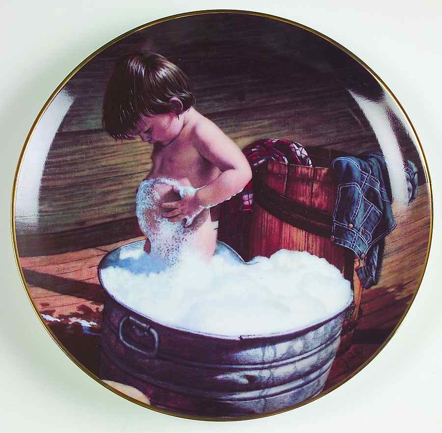 Boys Will Be Boys Clean As A Whistle - No Box by Danbury Mint-1
