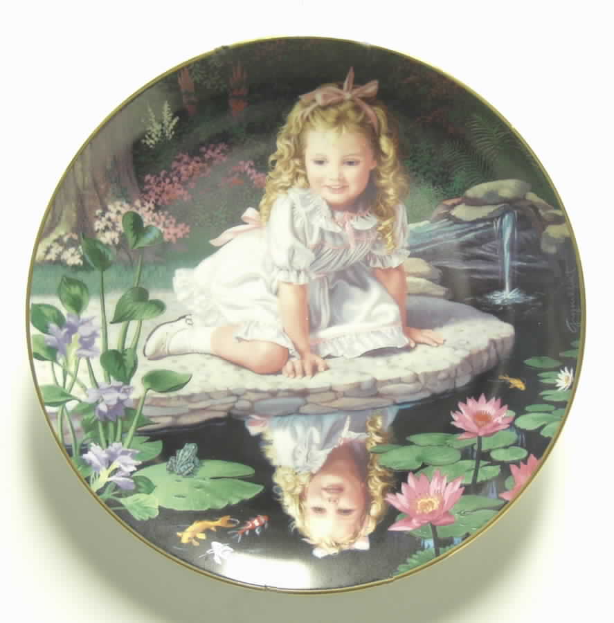 Children of The Week Monday's Child - No Box by Danbury Mint-1