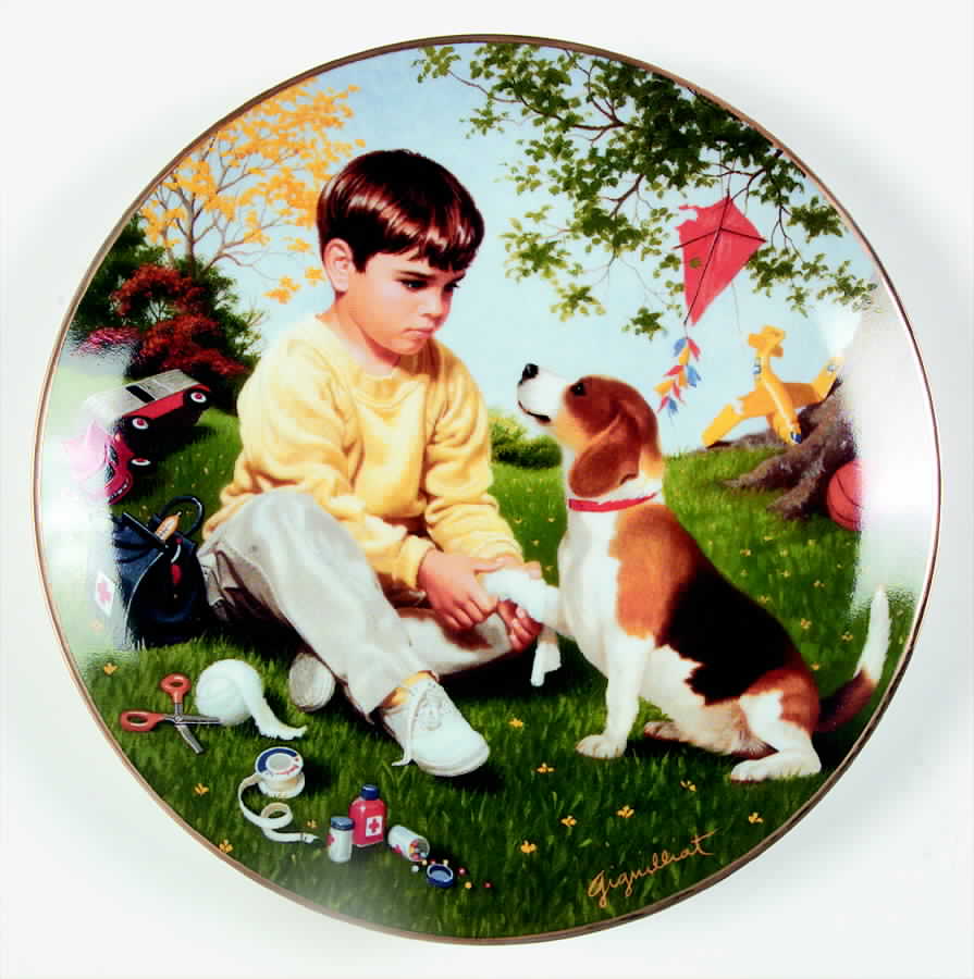 Children of The Week Wednesday's Child - No Box by Danbury Mint-1