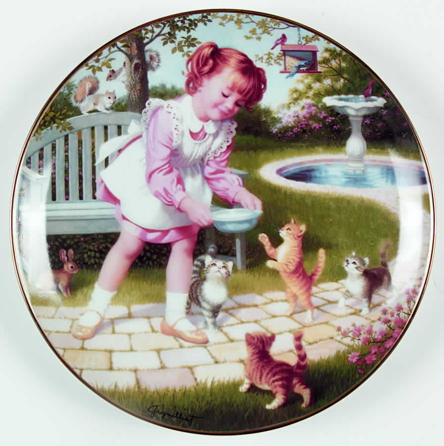 Children of The Week Friday's Child - No Box by Danbury Mint-1