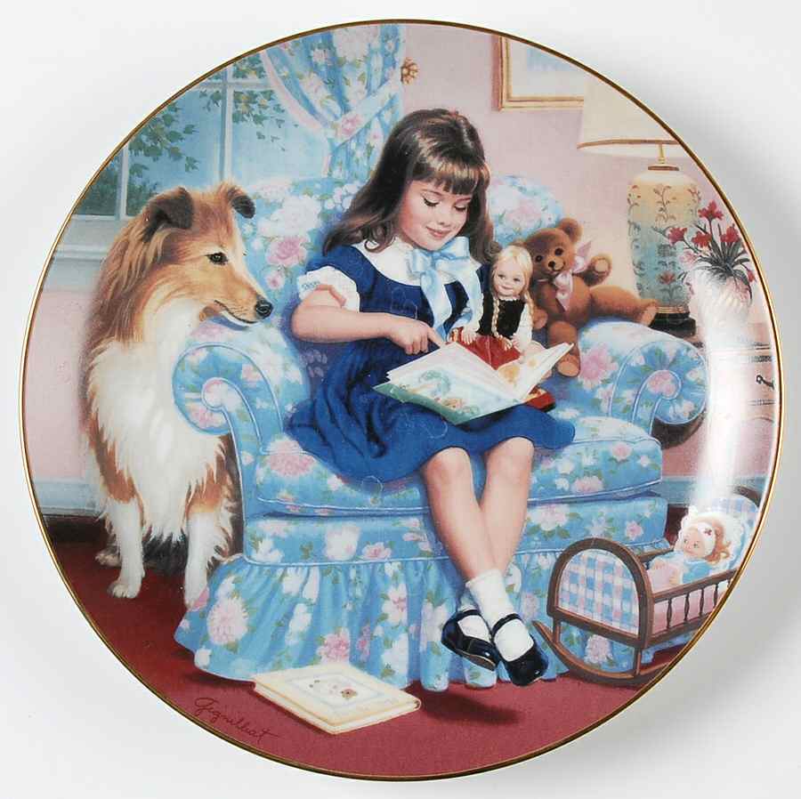 Children of The Week Sunday's Child - No Box by Danbury Mint-1