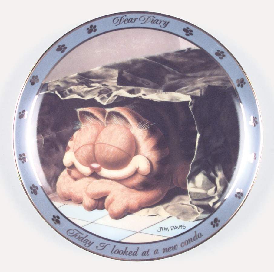 Dear Diary:Garfield New Condo - No Box by Danbury Mint-1