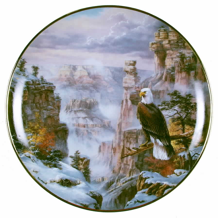 Eagles Across America King Of The Canyon - No Box by Danbury Mint-1