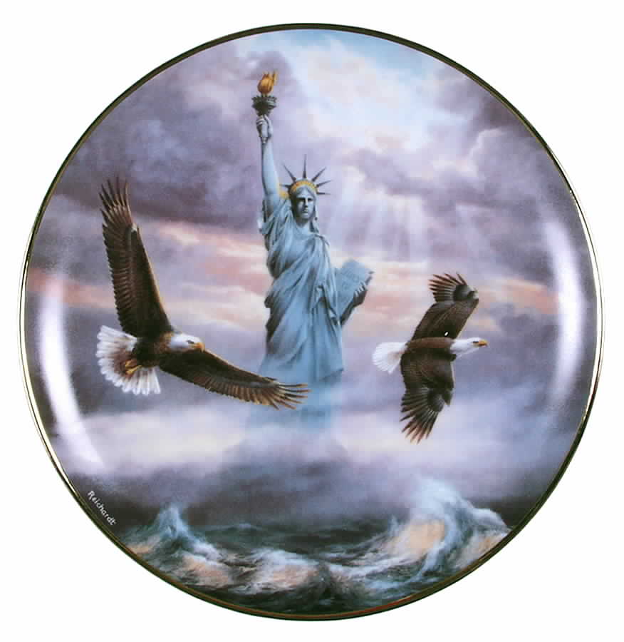 Eagles Across America The Guardians - No Box by Danbury Mint-1